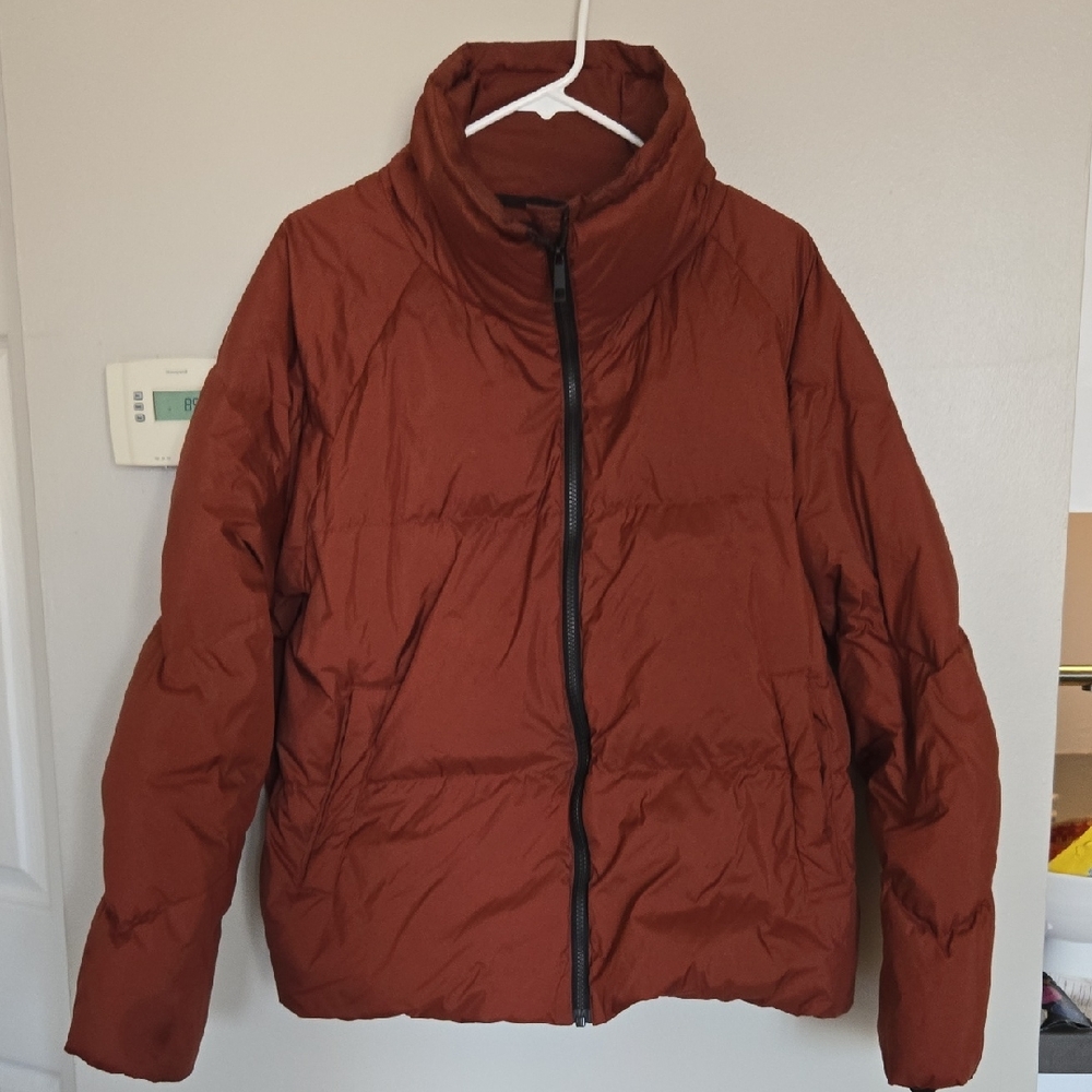 Women's Rust Puffer Jacket - Picture 1 of 8